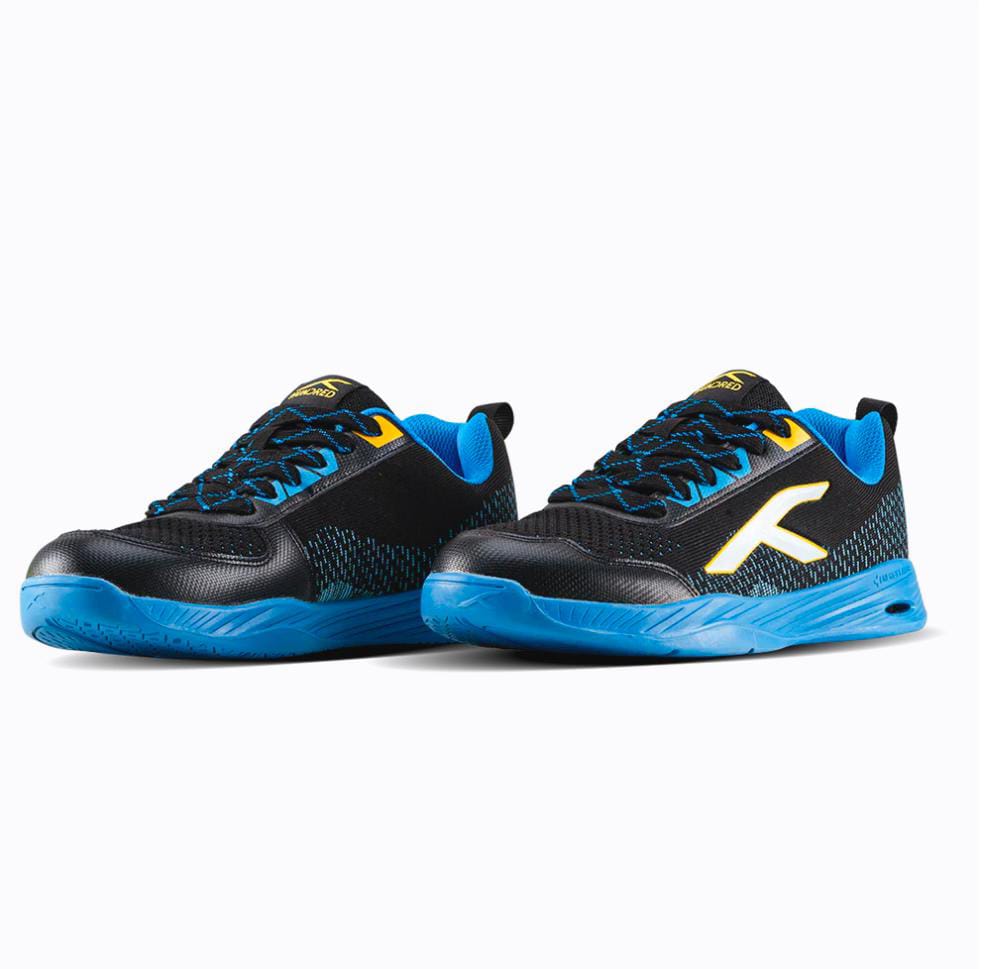 Hundred Court Flyer Indoor Shoes Black / Blue / Yellow