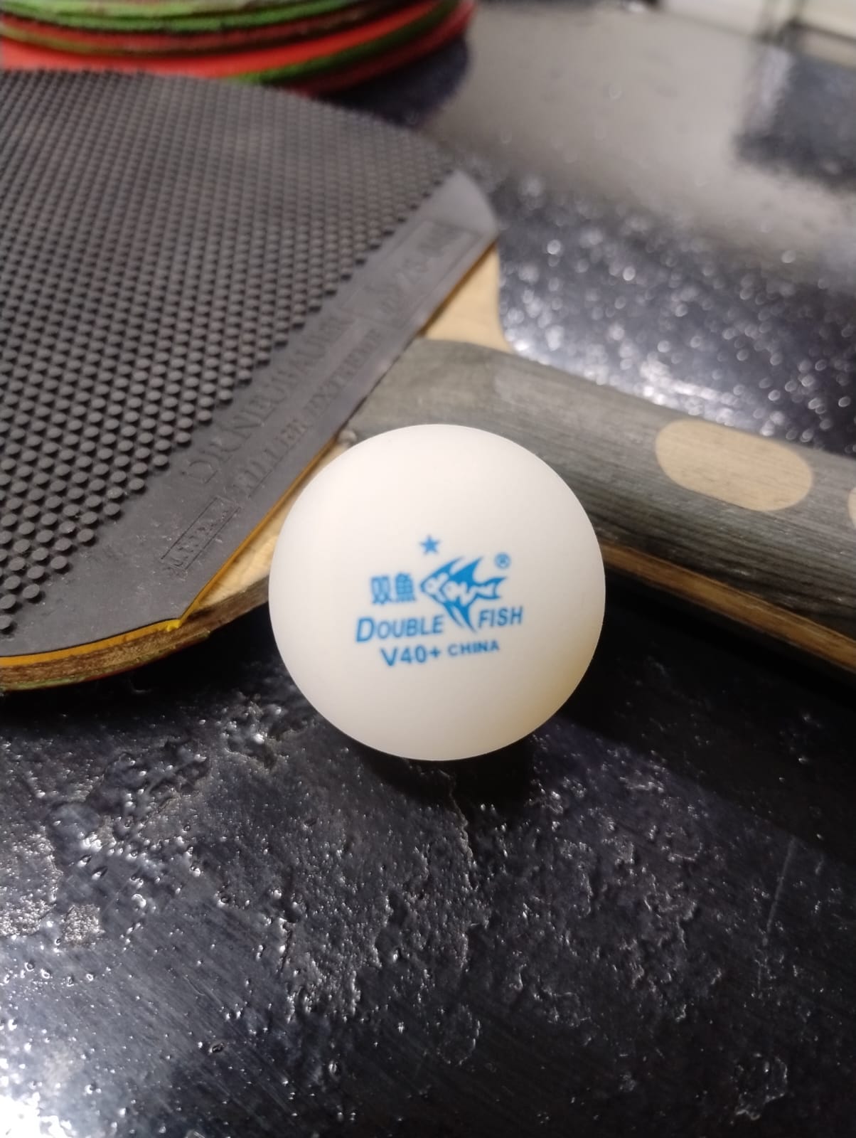 Double Fish Ball White 1 Star