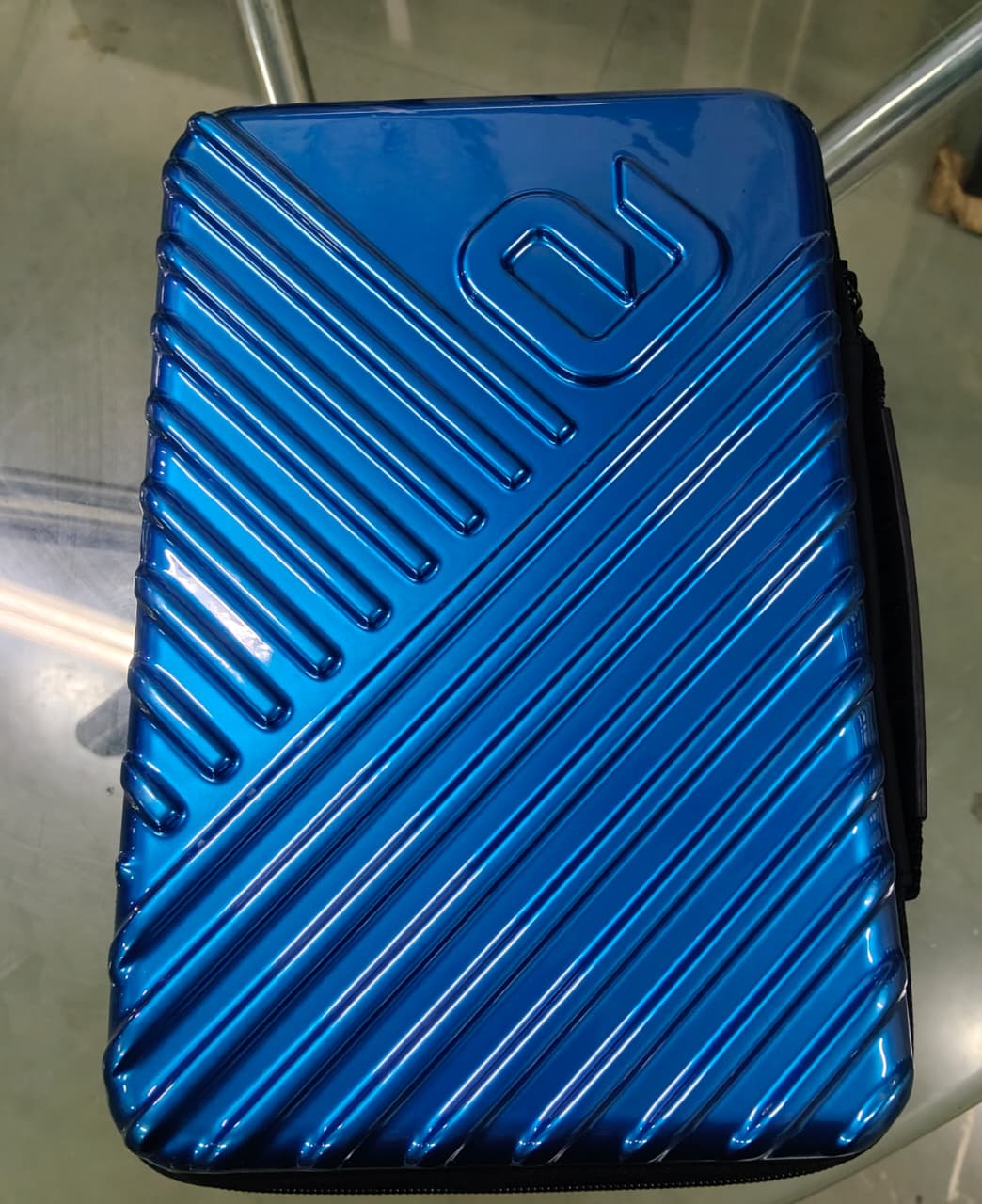 Andro TT Racket Case Hardcase Blue