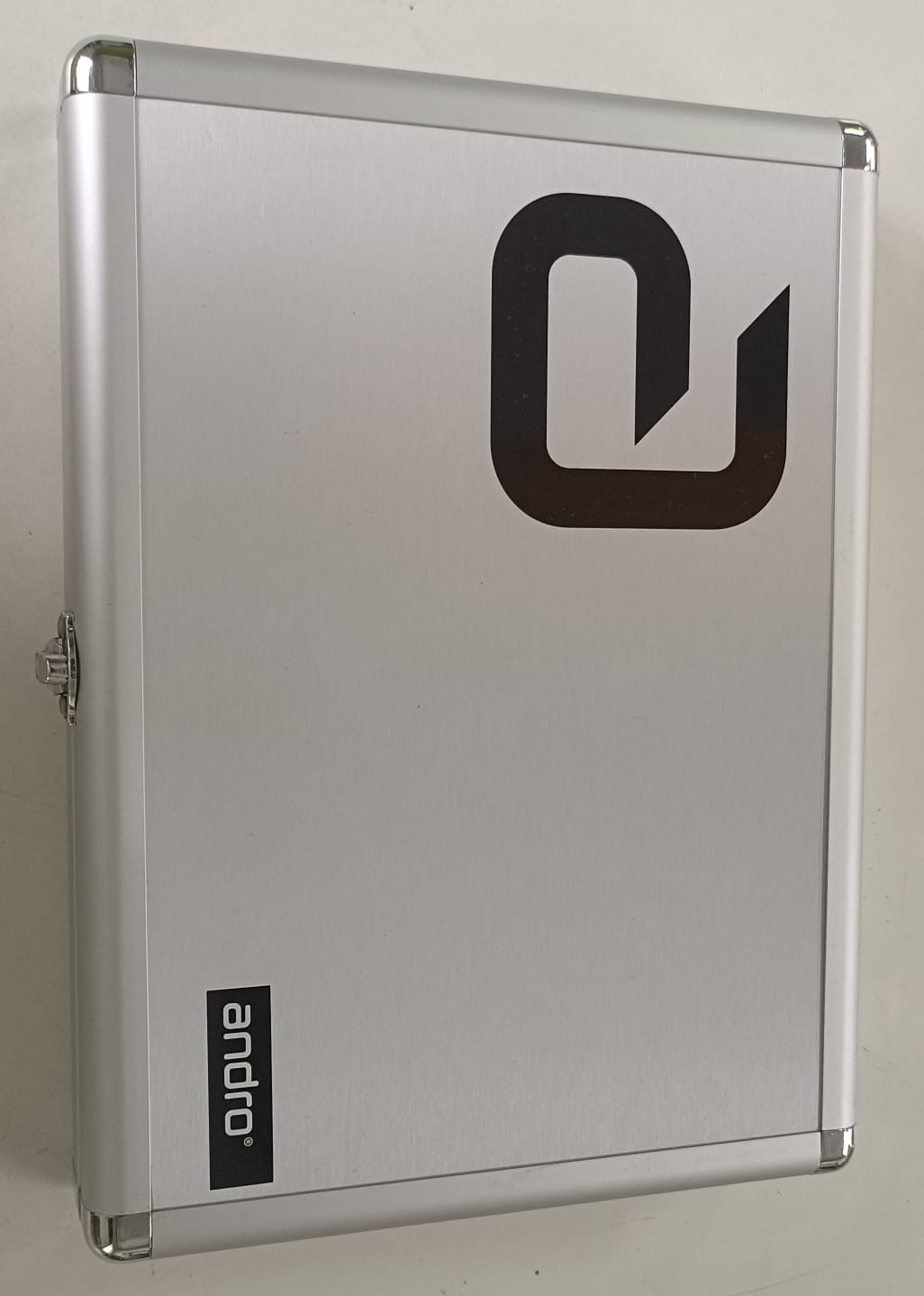 Andro Racket Case Alu Alpha Silver