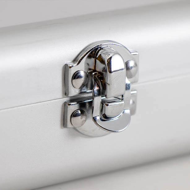 Andro Racket Case Alu Alpha Silver